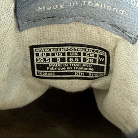 Keen Elsa Lite Women’s Blue Felt/Vapor Size 9 EUC - Picture 11 of 14